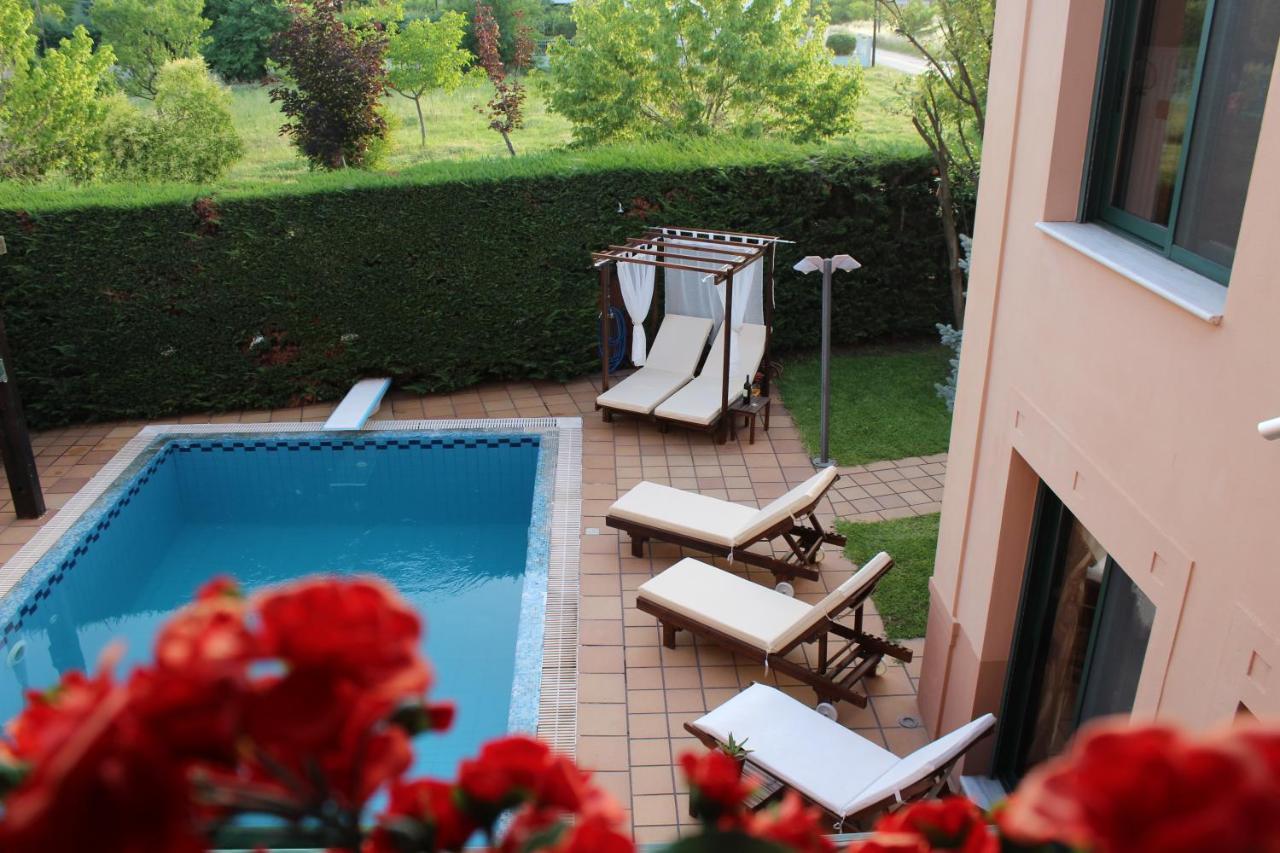 4-Seasons Pool Villa Near Meteora Trikala  Exterior photo